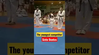Sixto Dantes - The youngest taekwondo competitor