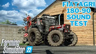 Farming Simulator 22  | FiatAgri 180-90 Turbo Sound  | Mod By EdoMod (CLIP)