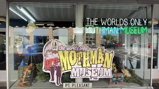 Mothman Museum in Point Pleasant West Virginia.