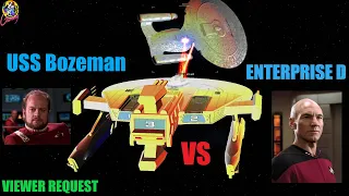 Viewer Request - USS Bozeman VS USS Enterprise D - Cause and Effect - Star Trek Starship Battles
