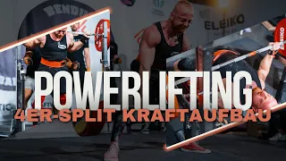 Perfekter Start ins Powerlifting: Der effektivste 4er-Split Trainingsplan