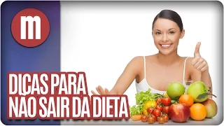 Dicas para não sair na dieta no fim de semana - Mulheres (13/10/16)