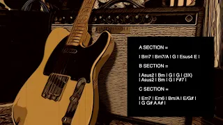 Morning Jam 475 Backing Track - Bm 6/8 Slow Blues Vibe