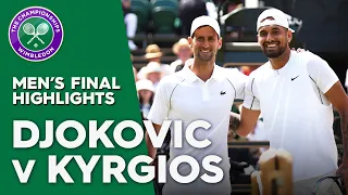 2022 Wimbledon Men's Final Highlights: Novak Djokovic vs Nick Kyrgios | Wide World of Sports