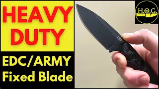 CRKT SIWI Fixed Blade Knife Overview | One SOLID EDC/Army Knife Purchase