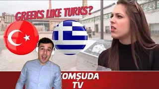 Italian Reaction To 🇹🇷 🇬🇷 Yunanlara Sordum: Türkler Hakkında Ne Düşünüyorsunuz? | Komşuda Tv