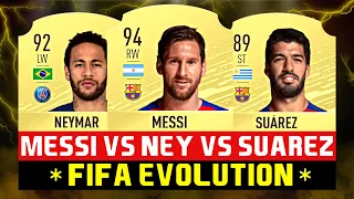 MESSI VS NEYMAR VS SUAREZ FIFA EVOLUTION! 😢💔 FIFA 06 - FIFA 23