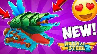 NEW UPDATE! NEW EPIC TANK SHELL! I Buy this tank and went to Fight - Hills of Steel