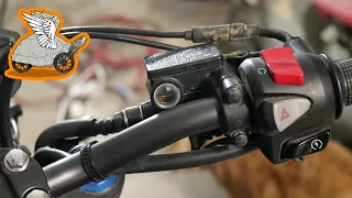 Front Brake Fluid Change | Honda CB500F