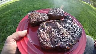 How to GRILL the PERFECT STEAK on a cheap CHARCOAL grill