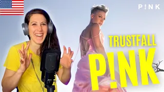 FIRST TIME HEARING P!NK - Trustfall REACTION #pink #trustfall #reaction #firsttime #worldmusic