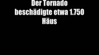 Tornado über Pforzheim 10  Juli 1968