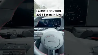 How to activate launch control: 2024 Hyundai Sonata N Line