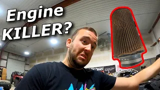 K&N filter... Will it protect your unit? We test it out!