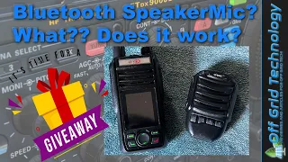 GMRS-Pro Bluetooth Speaker Mic???? | GIVEAWAY  | Offgrid Technology