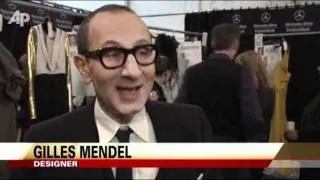 Olsens, Osbourne all smiles at J. Mendel