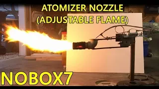 Waste oil burner  atomizer nozzle (precision Fuel air ratio Control)