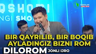 DILOROM  - MASHHUR MUHAMMAD | JONLI IJRO | YOSHLAR OQSHOMI