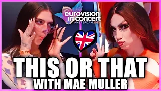 Mae Muller "I Wrote A Song" (United Kingdom 2023) 🇬🇧 THIS OR THAT @ Eurovision in Concert