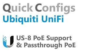 QC Ubiquiti UniFi - US 8 PoE Support & Passthrough PoE