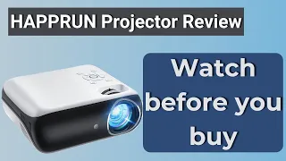 Is the HAPPRUN Projector Worth It? - HAPPRUN Projector Review