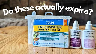 Quick Video: Do aquarium test kits expire?