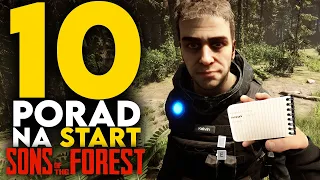 Sons Of The Forest - 10 porad na start (Tips & Tricks) | PORADNIK PL