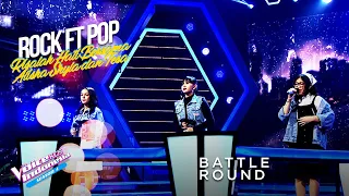 Alisha Vs Shyla Vs Tesa - Risalah Hati  | Battle Round | The Voice Kids Indonesia Season 4 GTV 2021