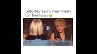 Celebrities reading mean tweets from their haters🤣😜.