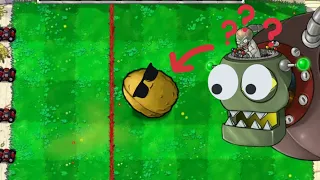 Plants vs zombies - what happen Dr. zomboss vs wall-nut bowling?