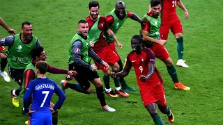 Eder goal for Portugal vs France EURO 2016 Final.