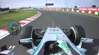 F1 2014 R15 Japan - Nico Rosberg Pole Lap