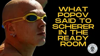 What Popov said to Fernando Scherer before the Olympic Final of the 50 Freestyle