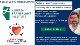 Pediatric Heart Transplantation in Norway and in the Nordic Countries