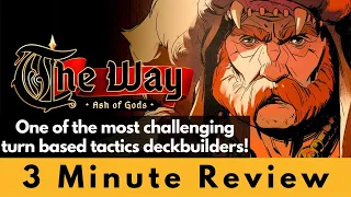Ash Of Gods: The Way review - story driven turn based tactical deckbuilding strategy autobattler