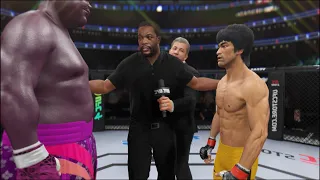 UFC 4 - Purple Sumo vs. Bruce Lee - Dragon Fights 🔥🐲