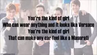 Big Time Rush - Rich Girl (with lyrics)