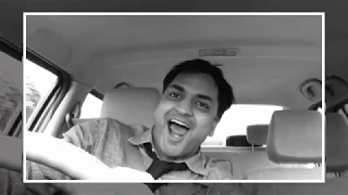 Driving While Singing "Dooba Dooba" Indian Song. Awesome