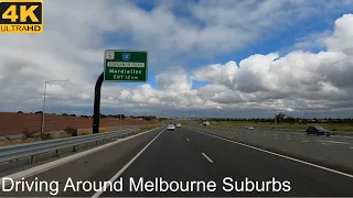 Driving Melbourne Suburbs | Melbourne Australia | 4K UHD