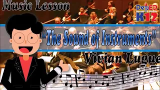 The Sound of Instruments Vivian Lugue K12 Song Music Notation