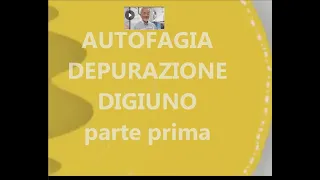 Premio Nobel Ozumi - Benefici Detox&Digiuno (parteA)