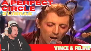 FIRST TIME HEARING - A Perfect Circle - 3 Libras (Live Jay Leno)