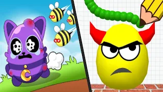 SAVE THE EGGS: DRAW TO SAVE vs DRAW TO SMASH - Satisfying Double Gameplay Walkthrough Android APK