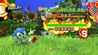 Sonic Generations - Green Hill | Under 1 Minute Challenge + Guide