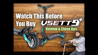 Ride With Anthony : Vsett9 Review and Close up | Beats the Dualtron Eagle Pro | Smooth Ride |