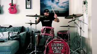 Living Dead Girl - Ugly (drum playthrough)