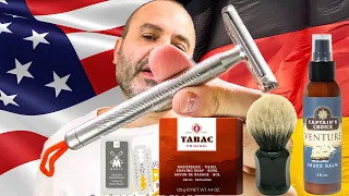 💈 Бритьё с Немецким Компаньоном Muhle Companion, но что-то ПОШЛО НЕ ТАК 😮🔥Captain's Choice, Shavemac