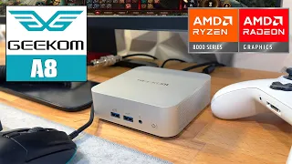 The First Ryzen 8000 Mini PC! Geekom A8 Review.
