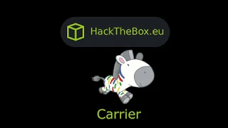 HackTheBox - Carrier