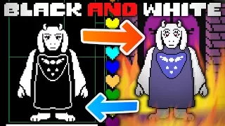 The Real Reason Why UNDERTALE Is Black And White! Undertale Theory | UNDERLAB